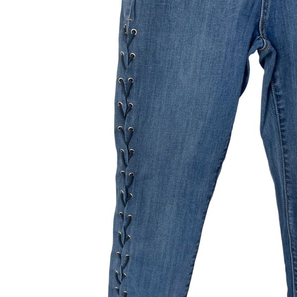 Pac Sun High Rise Ankle Jegging Jeans Womens Size 25 Waist 90's Y2K - Picture 5 of 10